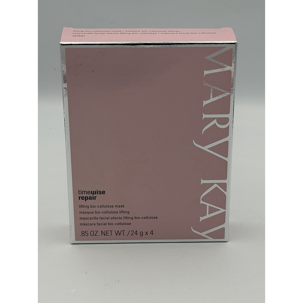 Mary Kay TimeWise Repair Lifting Bio-Cellulose Mask 4 Pack NEW IN BOX